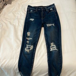 american eagle skinny jeans size 4